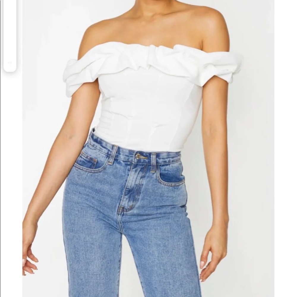 PLT White bodysuit